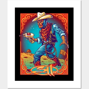 cowboy Posters and Art